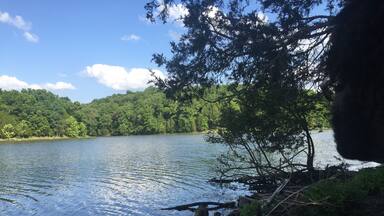 We revisited my childhood #campground. The #lake was even more beautiful than I remembered. #fishing #camping #outdoors #hiking #outdoors