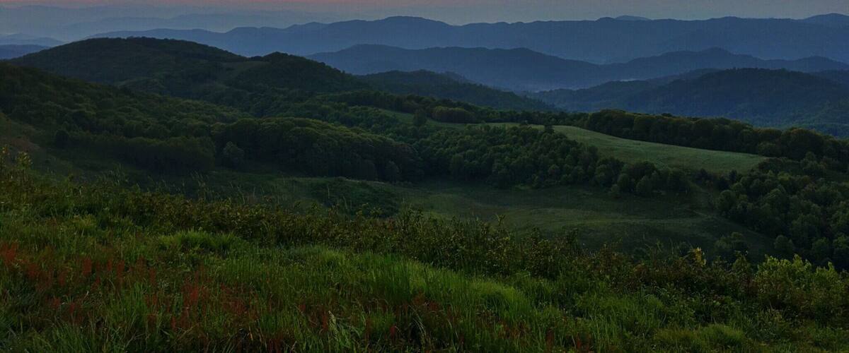 Sunrise on Max Patch.