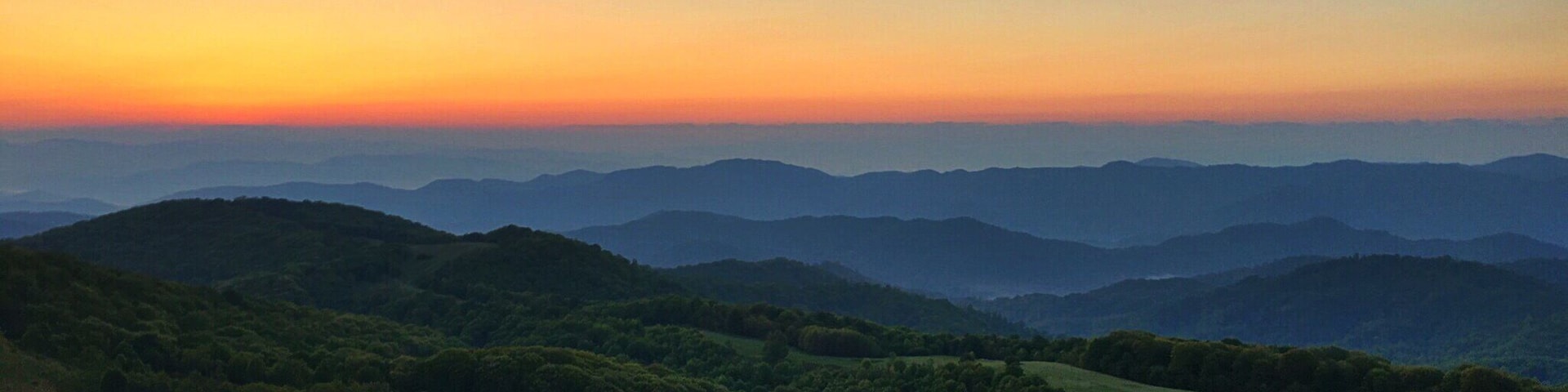Sunrise on Max Patch.