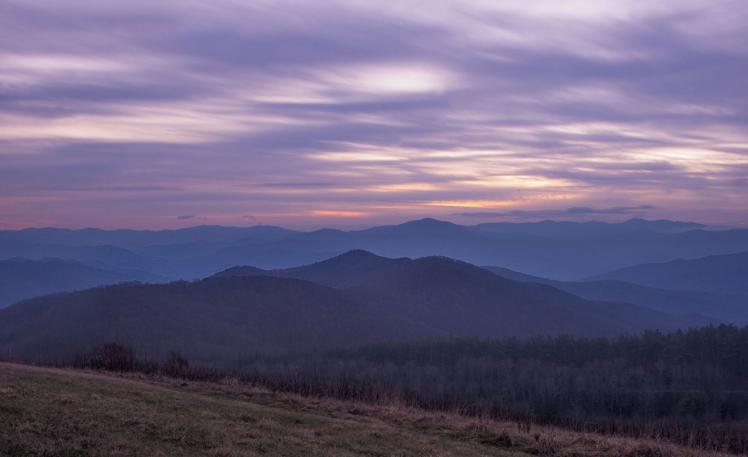 Hundreds of hikers pass through this spot along the Appalachian Trail every day and yet it always seems perfectly secluded.