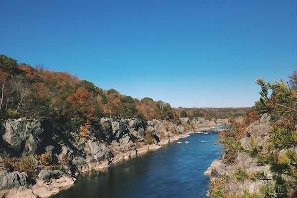 view of the potomac river.