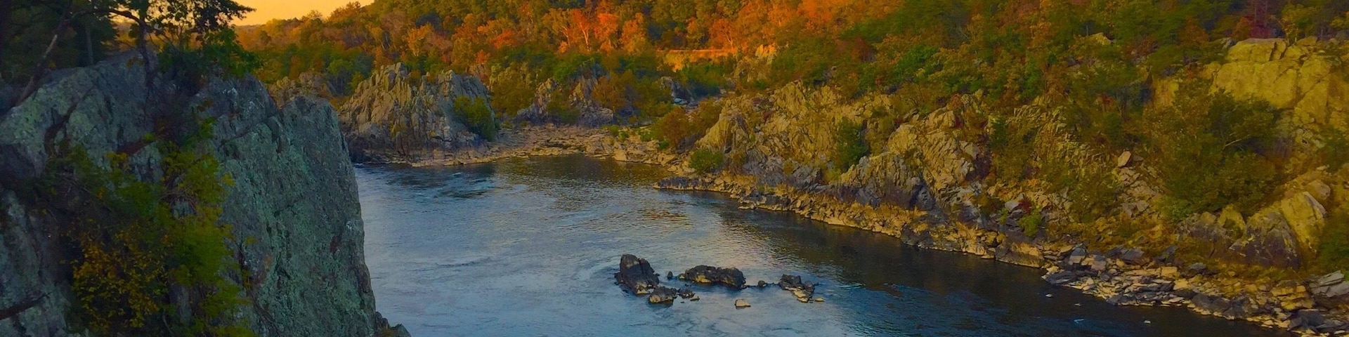 Great place in Maryland for hiking, my favorite thing to do here is hike and find a quiet place by the river to reflect and meditate during the fall season. The beautiful auburn colors of the trees mixed with the colorful sunset is hard to beat.