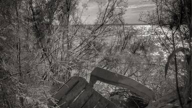 Foss Reservoir, Oklahoma. Home of Christmas In July, and the lake where cars filled with people disappeared for decades until modern sonar equipment located them recently.