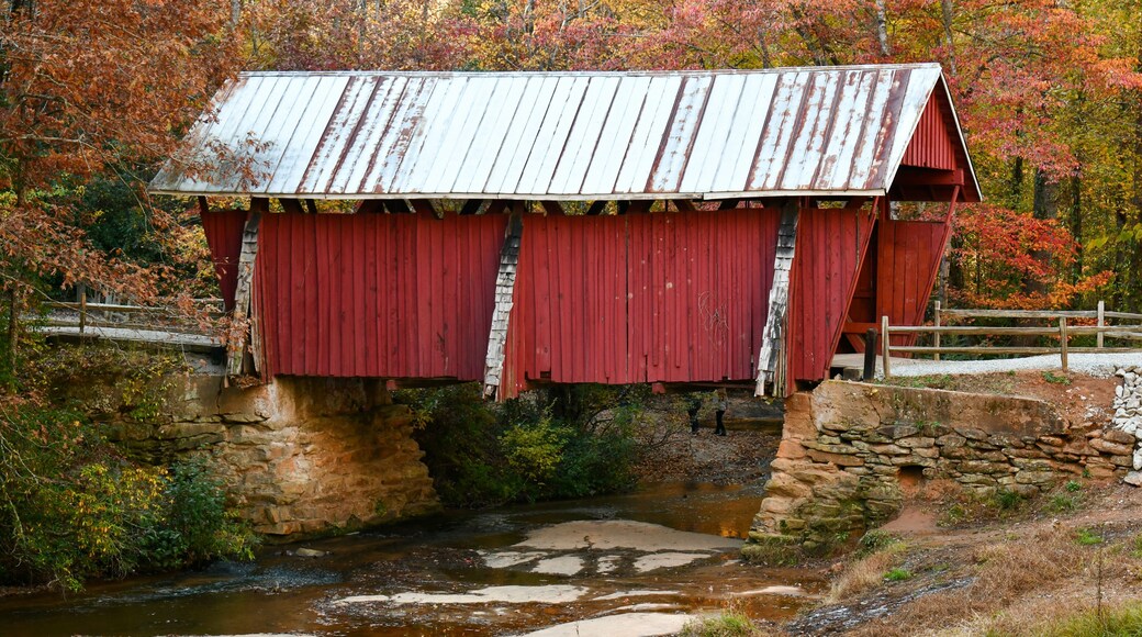 Campbells covered bridge in Greenville, South Carolina