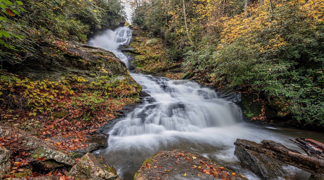 mud creek falls, Sky Valley, Georgia