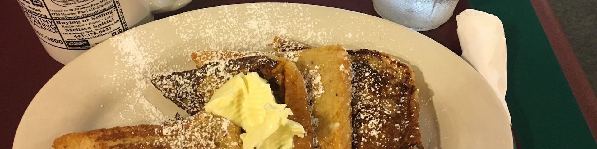 Hidden gem in Manchester, MD with the best French toast I've ever had.