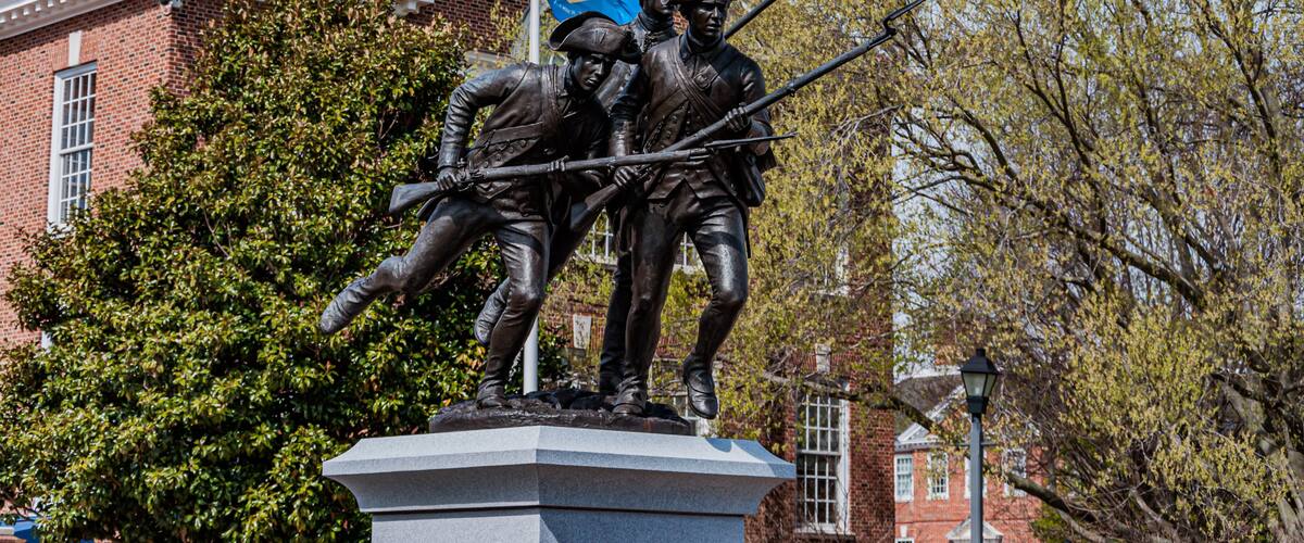Liberty and Independence Monument, Dover Delaware USA, Dover, Delaware
