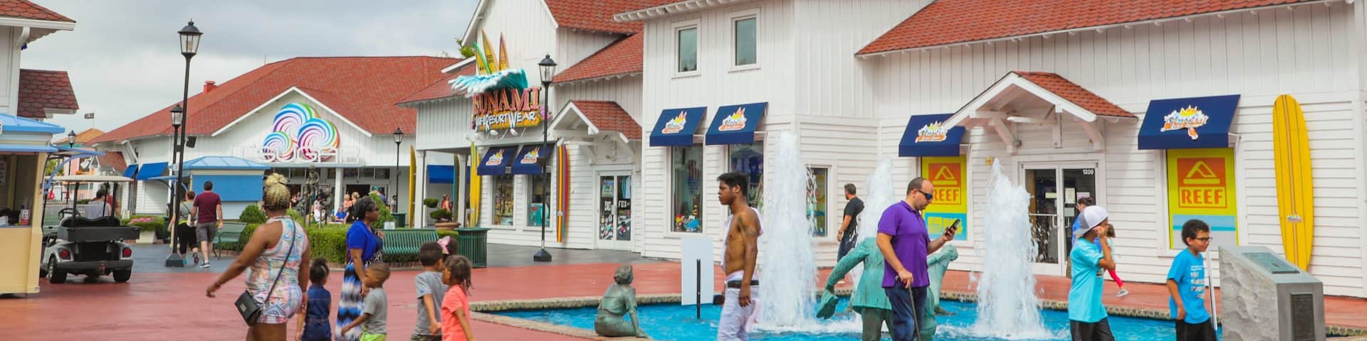 OD Pavilion Amusement Park which includes a fountain and street scenes