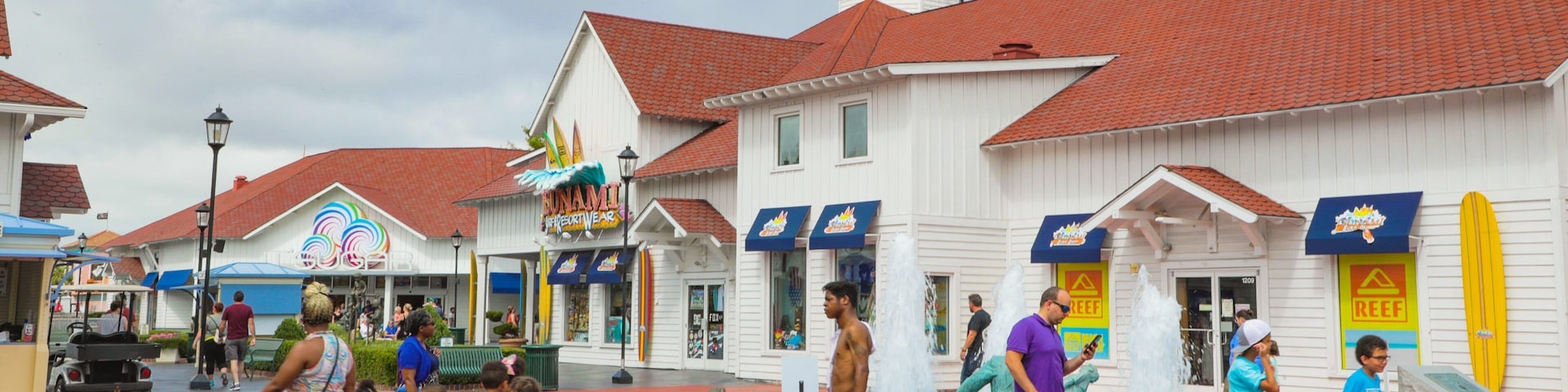 OD Pavilion Amusement Park which includes a fountain and street scenes