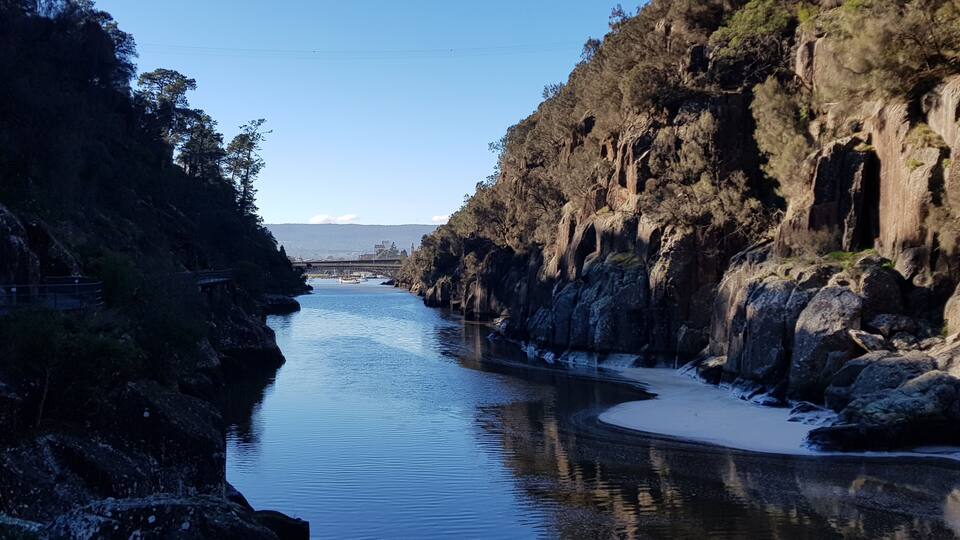 Cataract gorge reserve in Launceston.