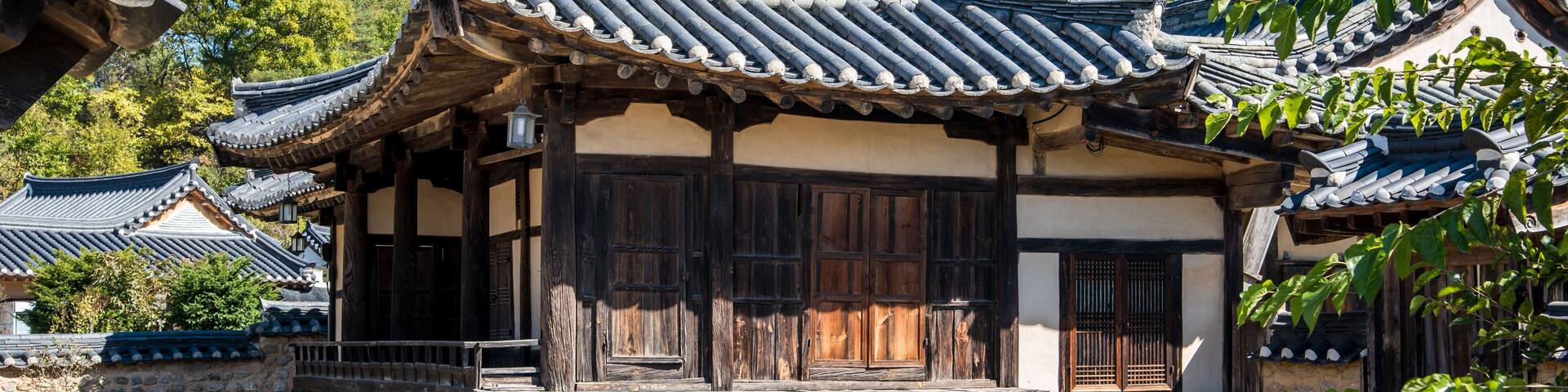 Youngju, Gyeongsangbuk-do, South Korea - Haeudang's Old House.