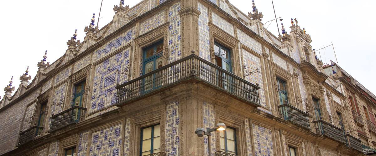 เม็กซิโกซิตี เนื้อเรื่องที่ มรดกทางสถาปัตยกรรม