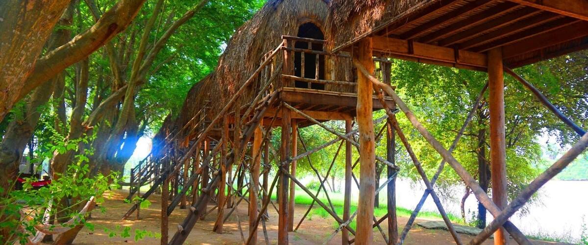 Koh Dach Island. An interesting place to have a glimpse of the lifestyle of the country people of Cambodia.