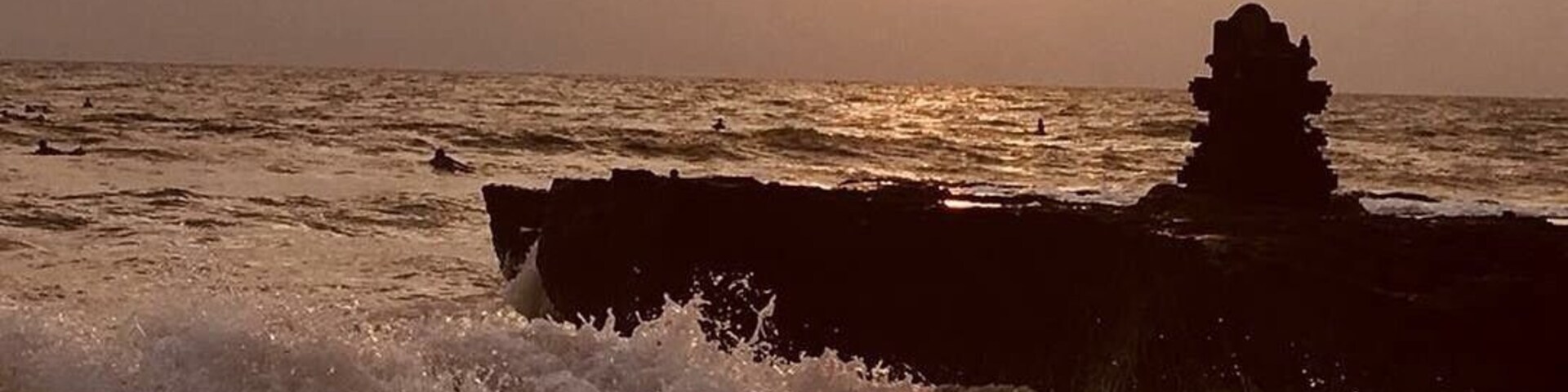 #sunset at the stairs of Batu Bolong Beach #Bali #Indonesia