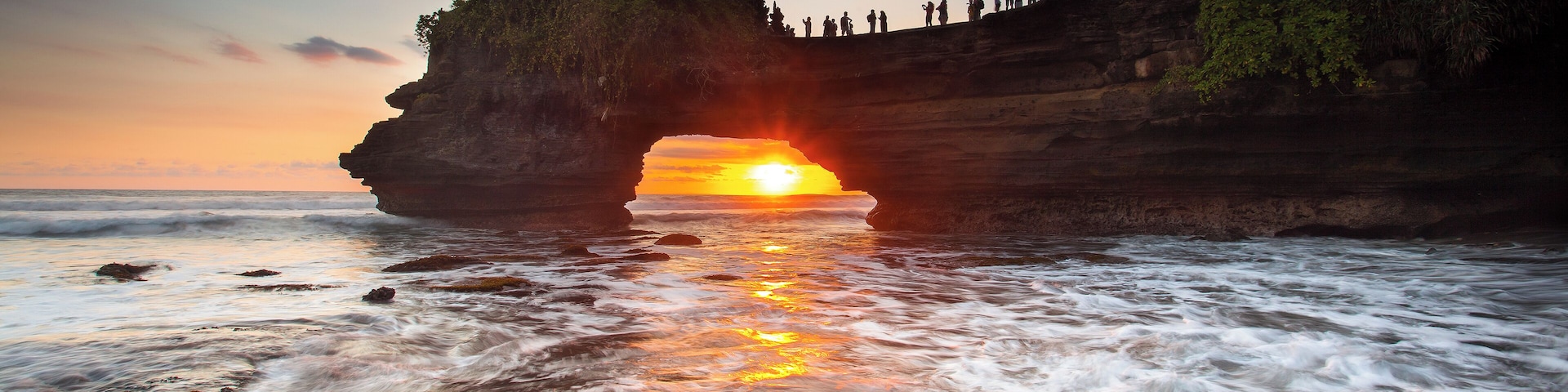 Sunset at Batu Bolong & Tanah Lot - Bali, Indonesia