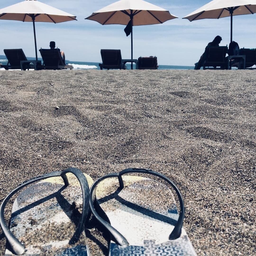 A good day sunbathing, reading, and relaxing #bali