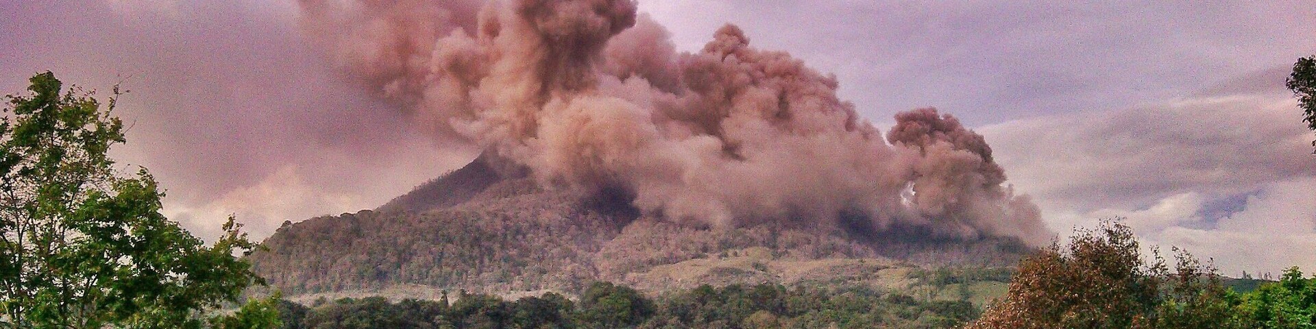Sinabung eruption. November 2014.
