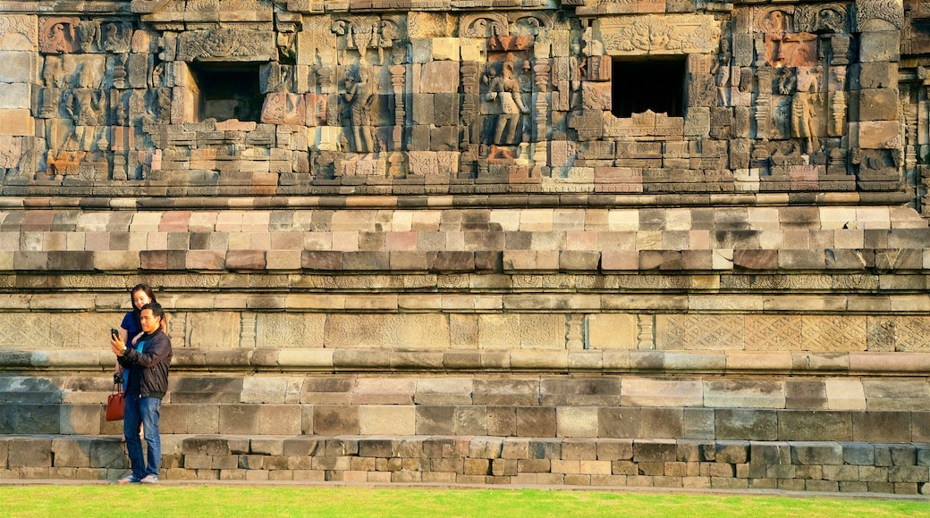 Special Region of Yogyakarta showing heritage elements as well as a couple