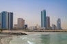 View of the Ajman from the Persian Gulf. UAE