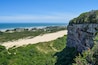 Morro dos Conventos - Araranguá - SC. Cliffs ad dunes by the sea in Araranguá - Brazil