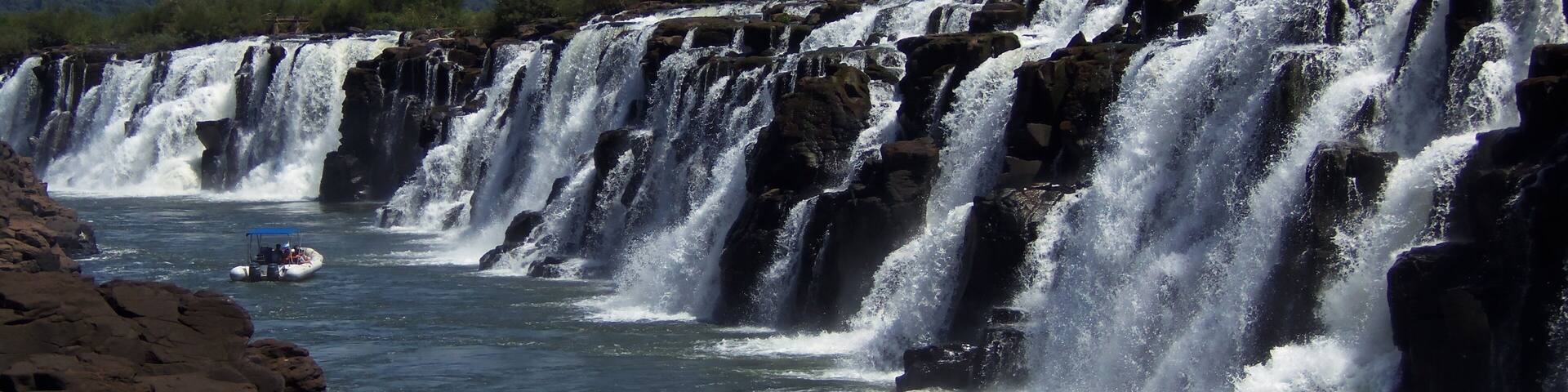 Salto do Yucumã; Maior Salto Longitudinal do Mundo; Derrubadas; Rio Grande do Sul; Brasil
