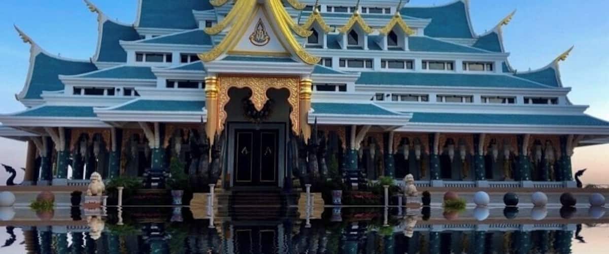 Temple in the middle of the forest