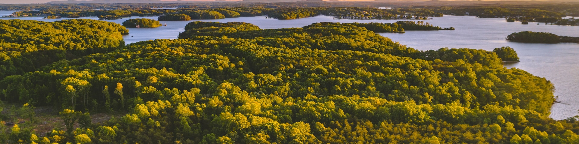 Sunrise Over Smith Mountain Lake