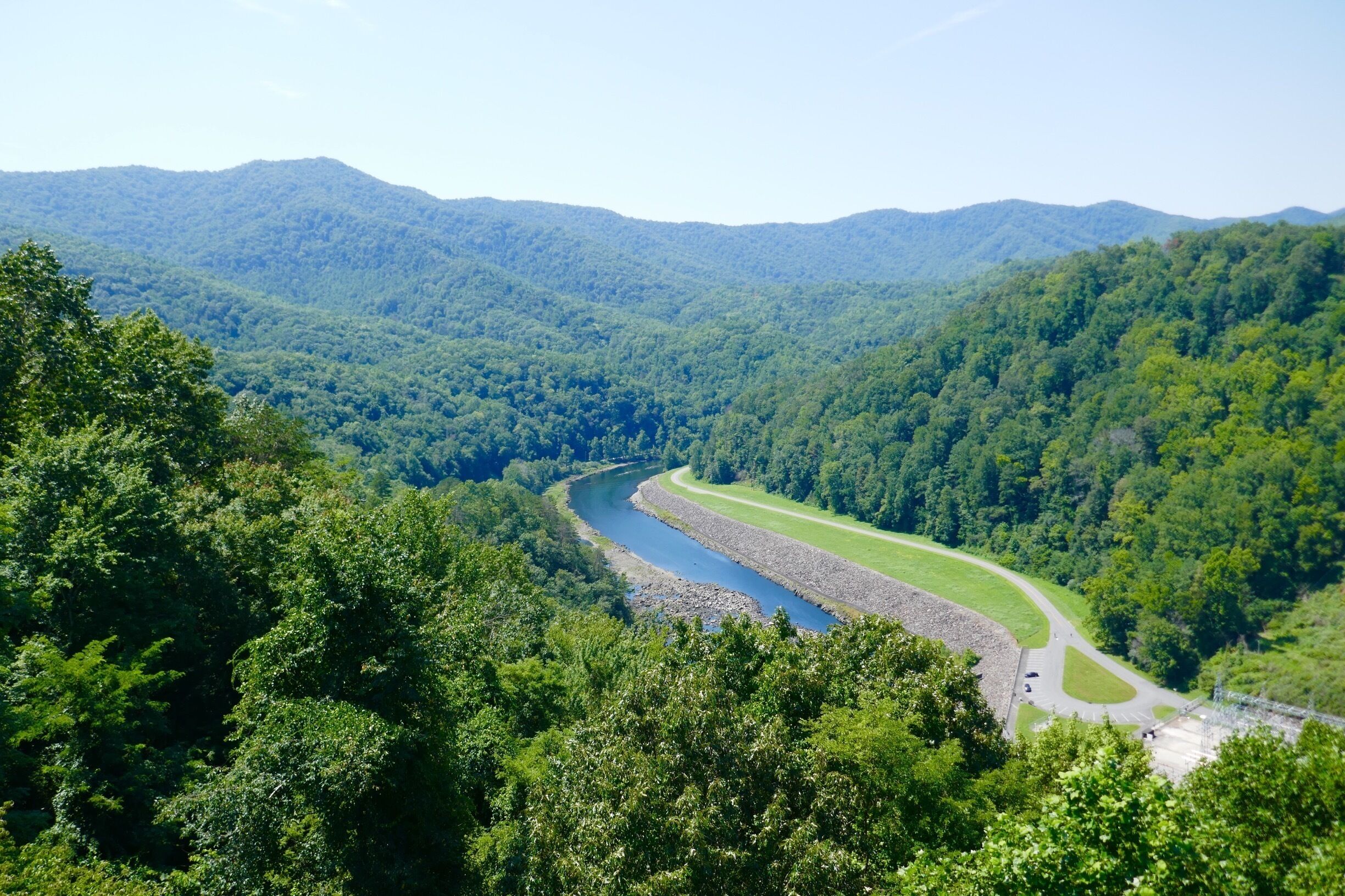 Fontana dam views 