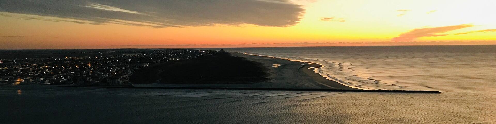 View of Brigantine from Atlantic City