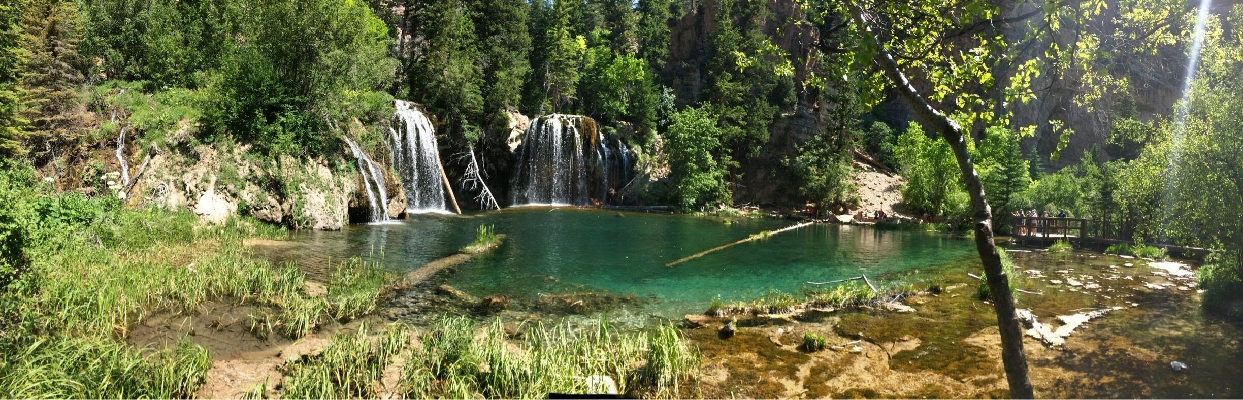 #takeahike to hanging lake Colorado.  The hike is steep but only about 3 miles round trip. It is located in Glenwood canyon. Near the tunnel.  Lot of fun after the hike we took a soak in the Glenwood hot springs pool.  #loveColorado 