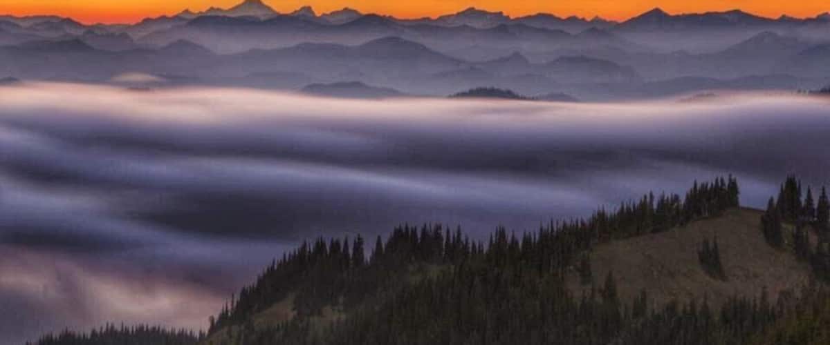 Long exposure during the #sunset in Washington. The #Seattle area is one of the greatest city's in the country.