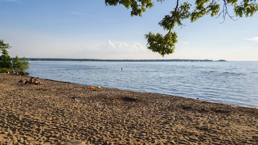Gazebo View of Oneida Lake at Verona Beach in Upstate New York