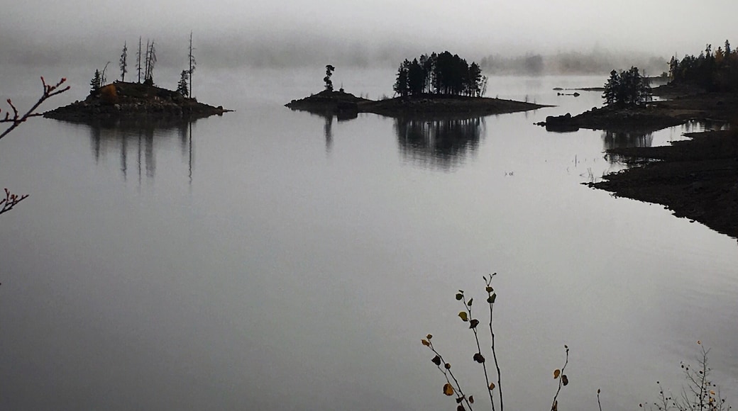 Foggy morning at Lake Granby