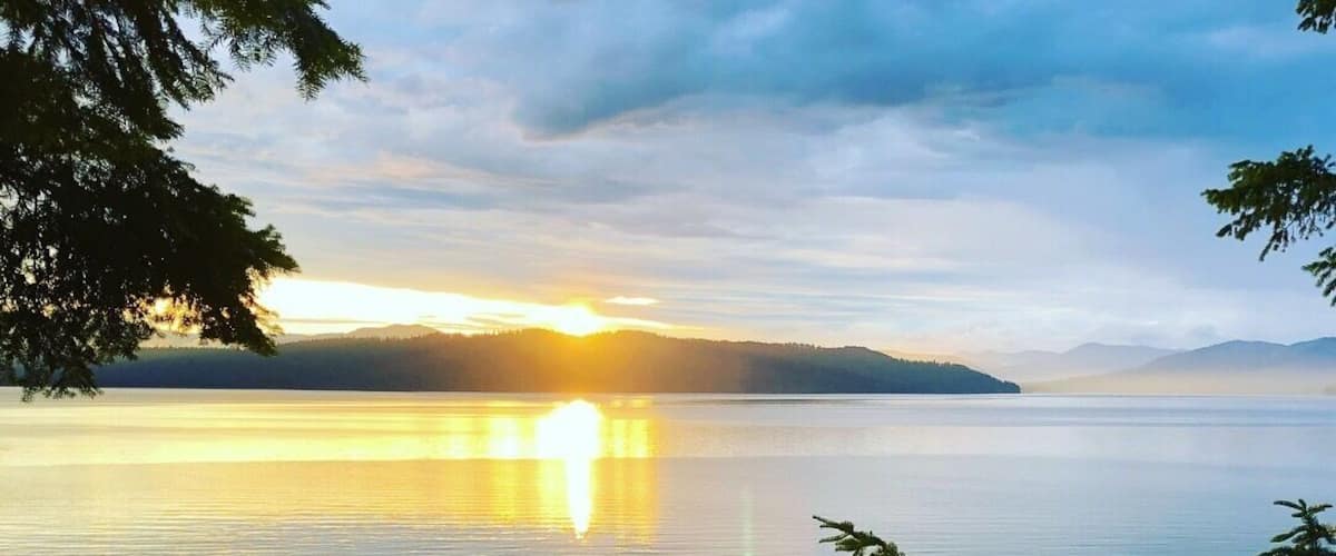 Sunset at Priest Lake, ID #lifeatexpedia