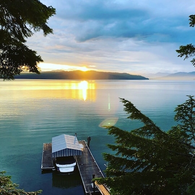 Sunset at Priest Lake, ID #lifeatexpedia