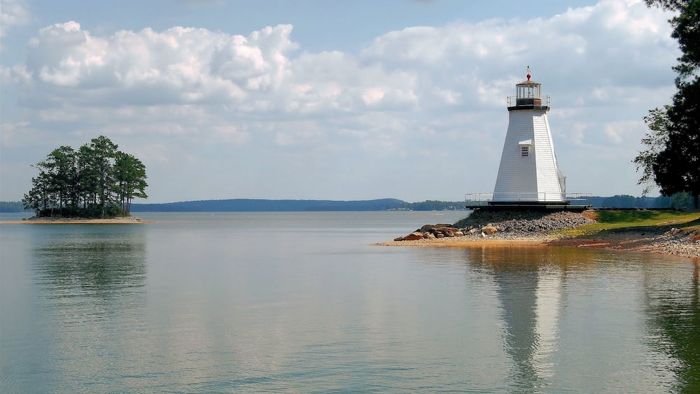 Children's Harbor on Lake Martin Alabama / Island View; Shutterstock ID 98268905