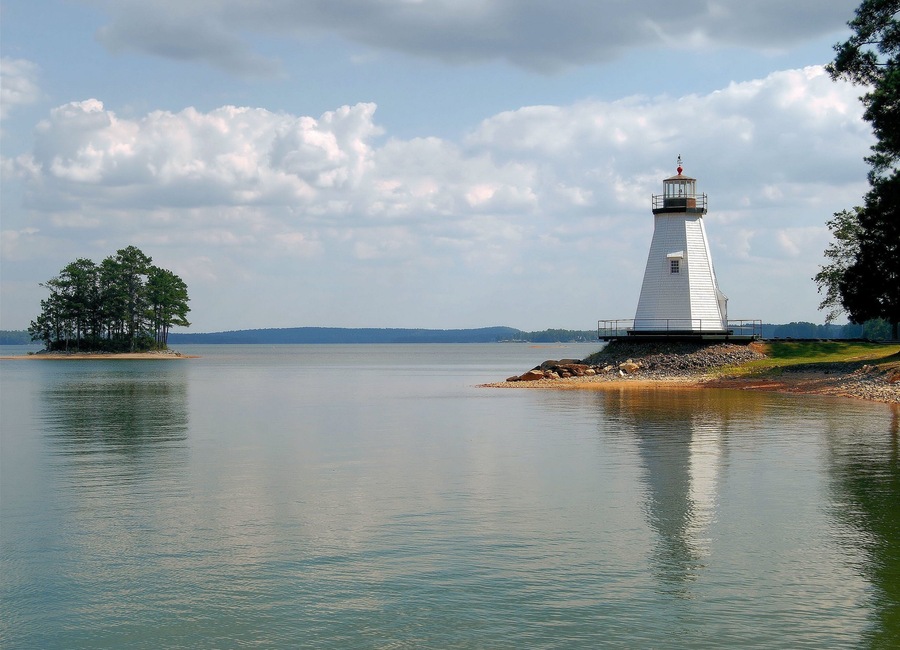 Children's Harbor on Lake Martin Alabama / Island View; Shutterstock ID 98268905