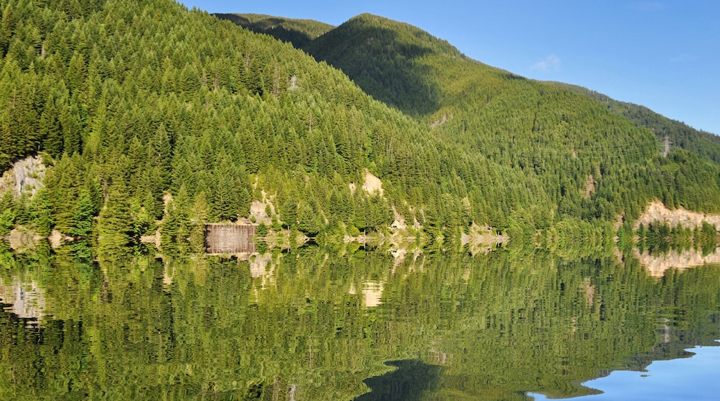 The Detroit Lake Oregon in summer