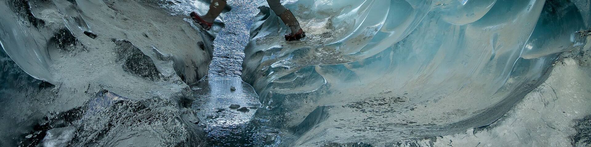 One of the best and worst parts of exploring glaciers is they are constantly changing and you never know what you'll find from month to month. This particular cave was only around to a few months before it collapsed. I was fortunate to be able to explore it during it's short life.
#adventure