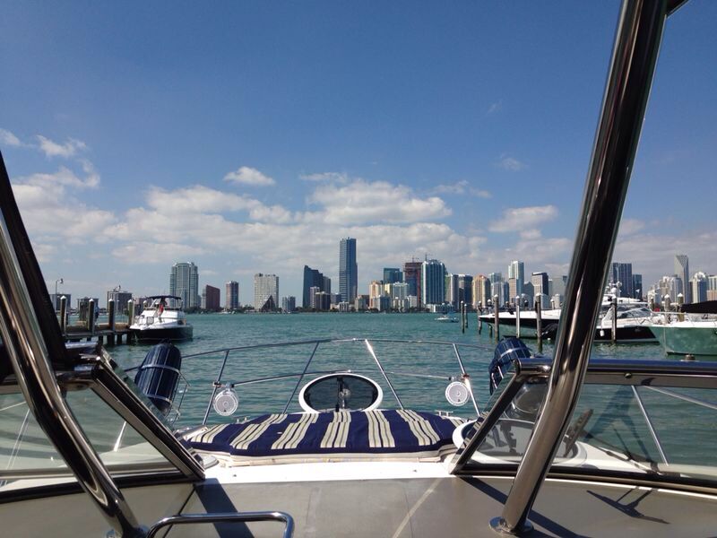 Just cruising on the bay