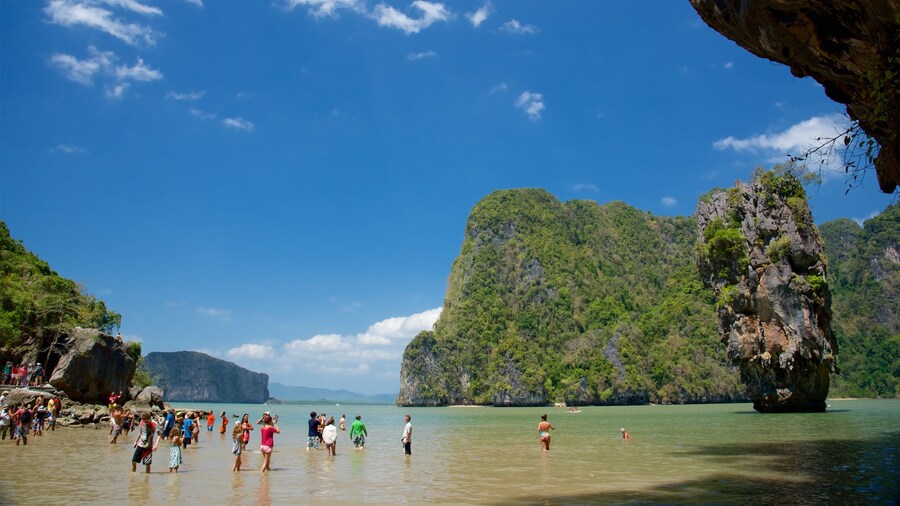 Khao Phing Kan showing island images, tropical scenes and general coastal views