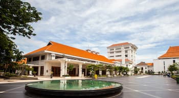 Surabaya Square (Alun-Alun) and Balai Pemuda Building are one of the historical buildings
