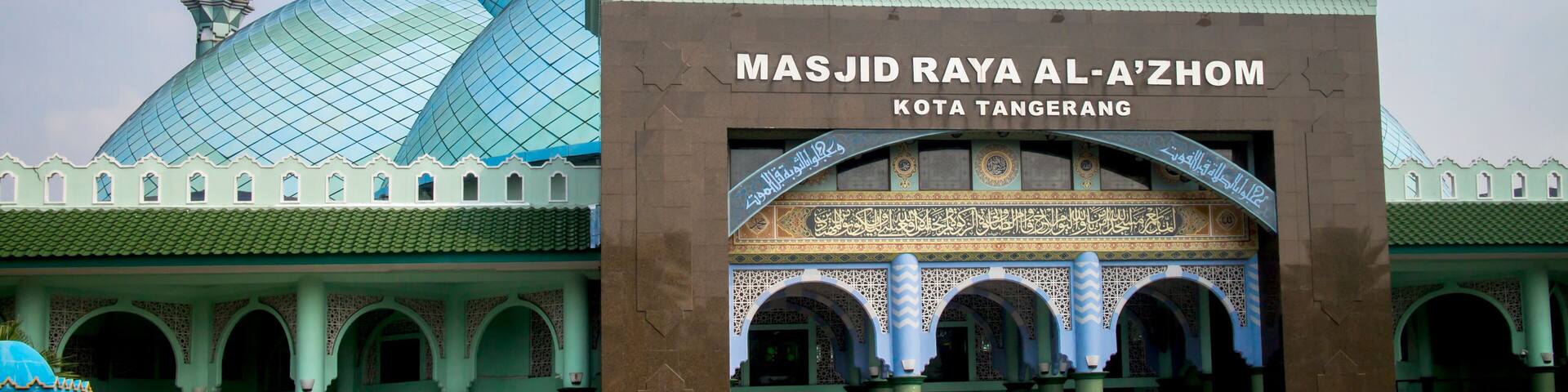Al Azhom grand mosque, Tangerang August 30th 2021.