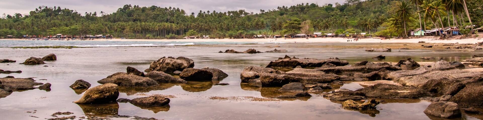 Sawarna Beach, Indonesia