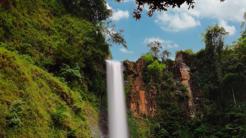 Beautiful Takapala Waterfall in Malino Makassar