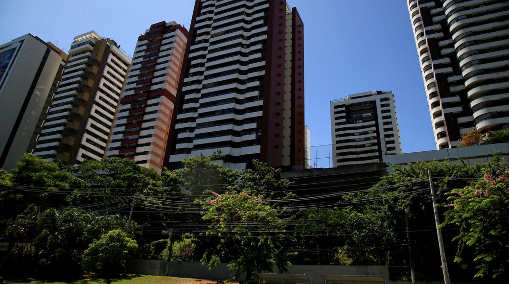 salvador, bahia, brazil - december 9, 2020: view of residential building in Brotas neighborhood in the city of Salvador.