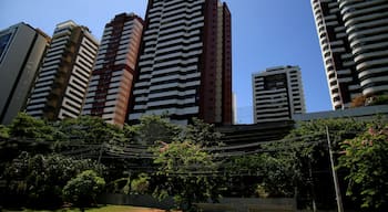 salvador, bahia, brazil - december 9, 2020: view of residential building in Brotas neighborhood in the city of Salvador.