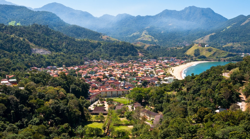 Resort Town near Beach surrounded by Mountains in Brazil