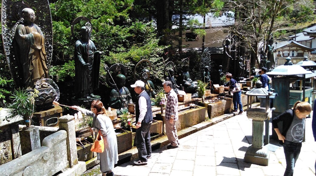 Koyasan, a lot of walking involved