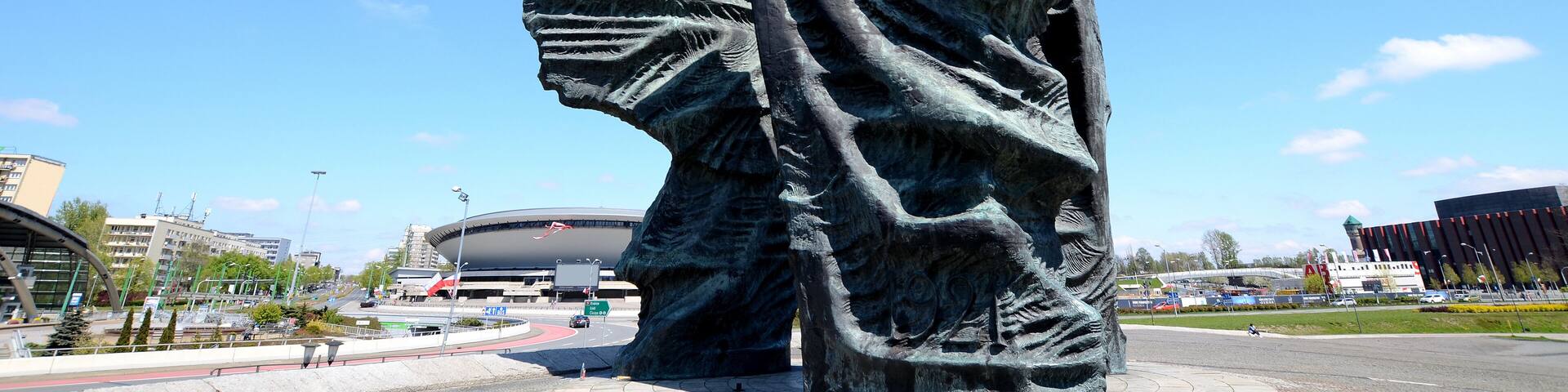 Silesian Insurgents Monument in Katowice, Poland